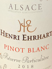 Laad afbeelding in Galerij-viewer, Henri Ehrhart Pinot Blanc deze wijn is te koop bij bouchon in den haag.