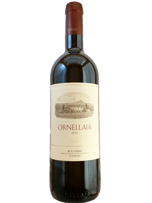 Tenuta Ornellaia - Ornellaia Rosso 2011 een hele toffe rode wijn en een perfecte wijn voor in de schatkelder. Wijn online bestellen via wijnspeciaalzaak bouchon in den haag