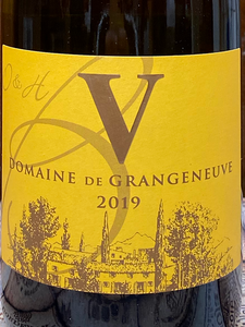 Domaine de Grangeneuve Viognier 'V' Franse wijnen en mooie witte wijnen besteld u bij bouchon in den haag. Deze viognier zal u aangenaam verrassen. 