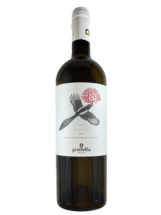 Graffetta Grillo 2019. Italiaanse witte wijn te koop bij Bouchon in den haag de plek voor uw wijn aankopen. Perfecte wijn voor nu als voor in uw wijnkelder. 